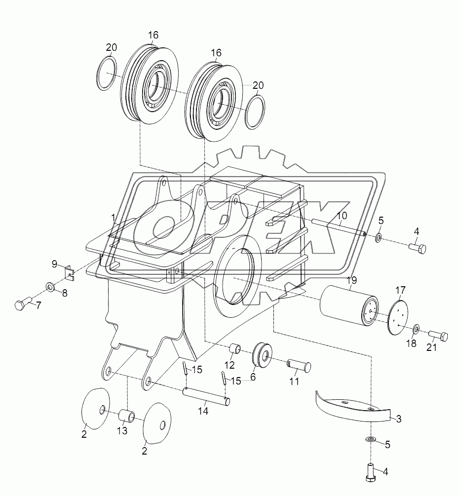 PULLEY HEAD ASSY