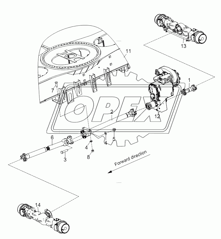 PROPELLER SHAFT ASSEMBLY