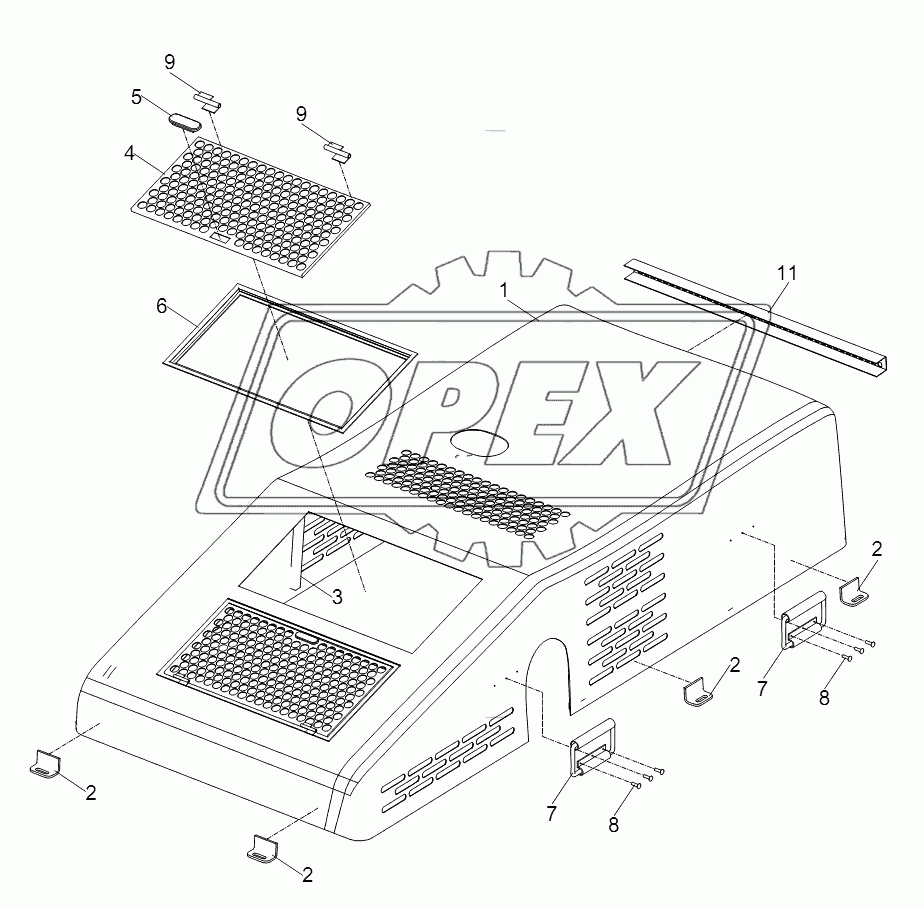 ENGINE HOUSING