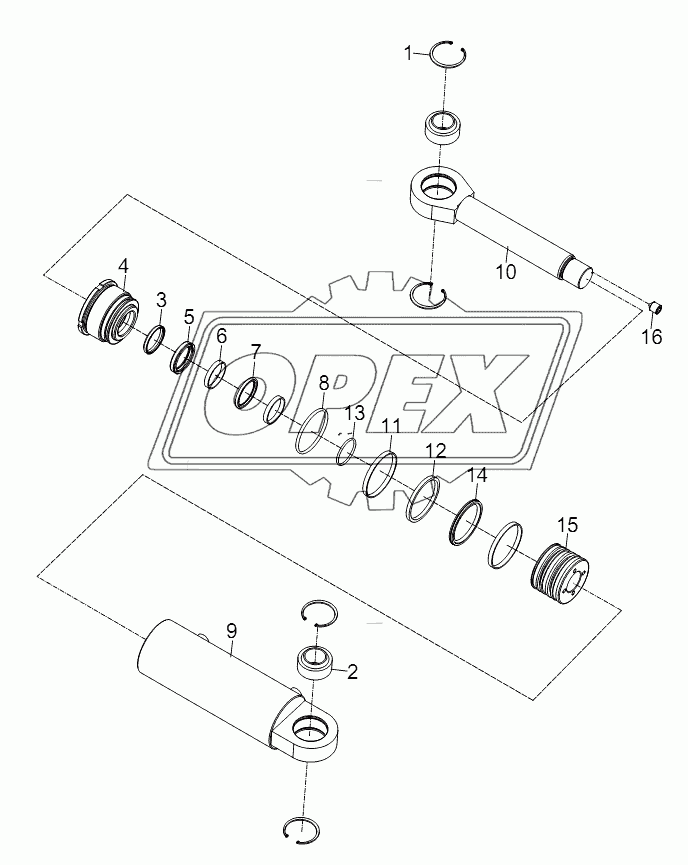 SUSPENSION CYLINDER