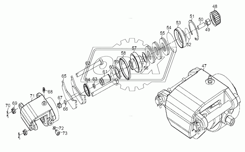 MAIN REDUCER ASSY 2