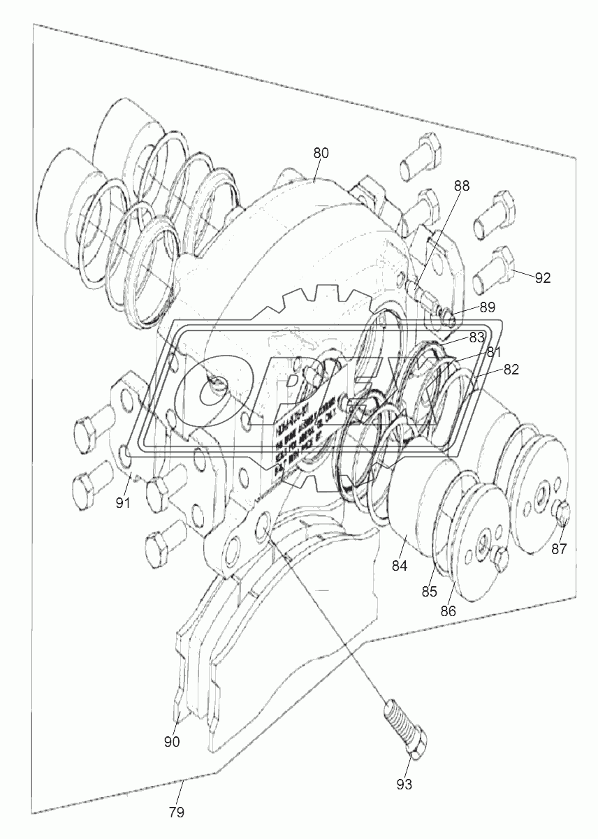 BRAKE ASSY