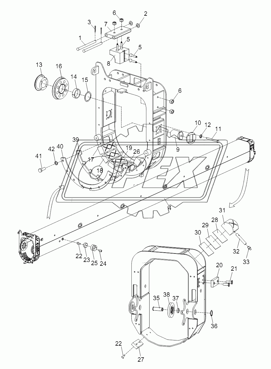 TRLESCOPIC BOOM SECTION 2 ASSY