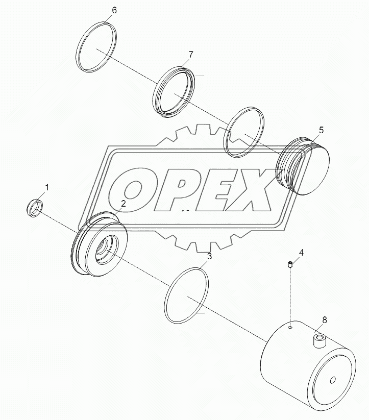 BRAKE CYLINDER D1010200343_6400Y