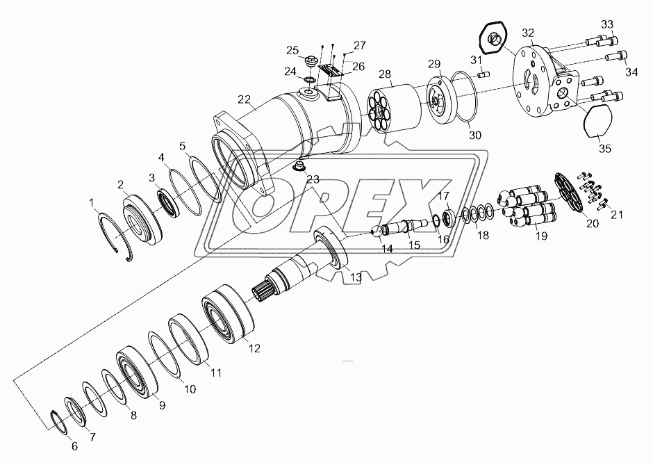 PLUNGER MOTOR D1010100003_100025Y