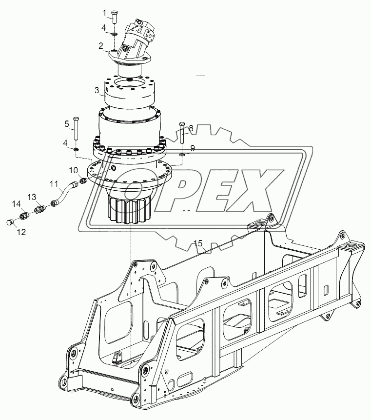 SLEWING MECHANISM D00663114400000000Y