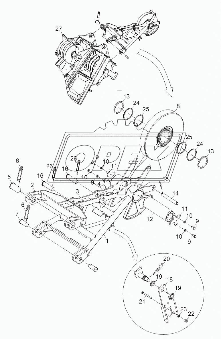 TIP BOOM ASSY. D00663110101400000Y