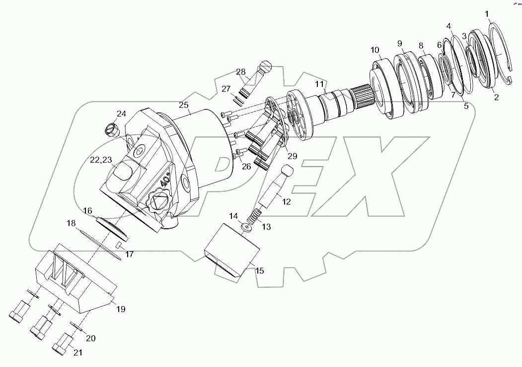 TRAVELING MOTOR D1030200742_100033Y