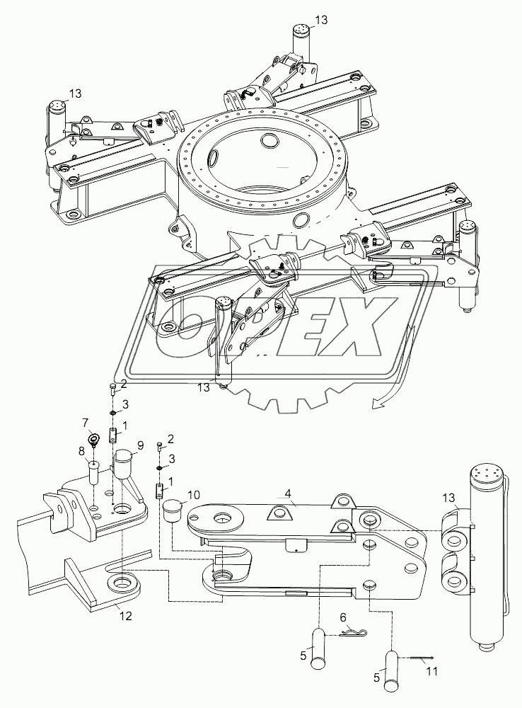 FOLDING BRACKET INSTALLATION D00663115800000000Y