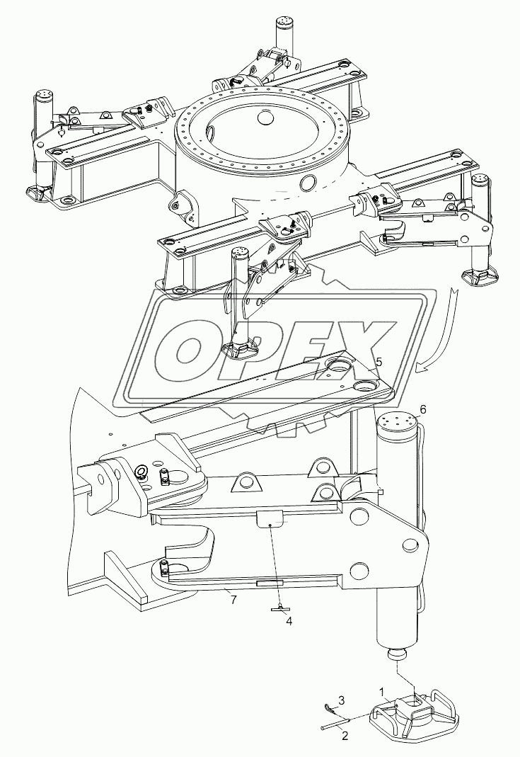 SUPPORT PLATE INSTALLATION D00663110800000000Y