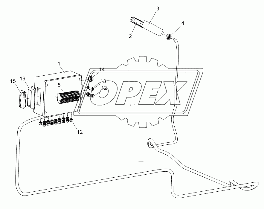 WIRE HARNESS OF JUNCTION BOX (3) D00663116300230001Y