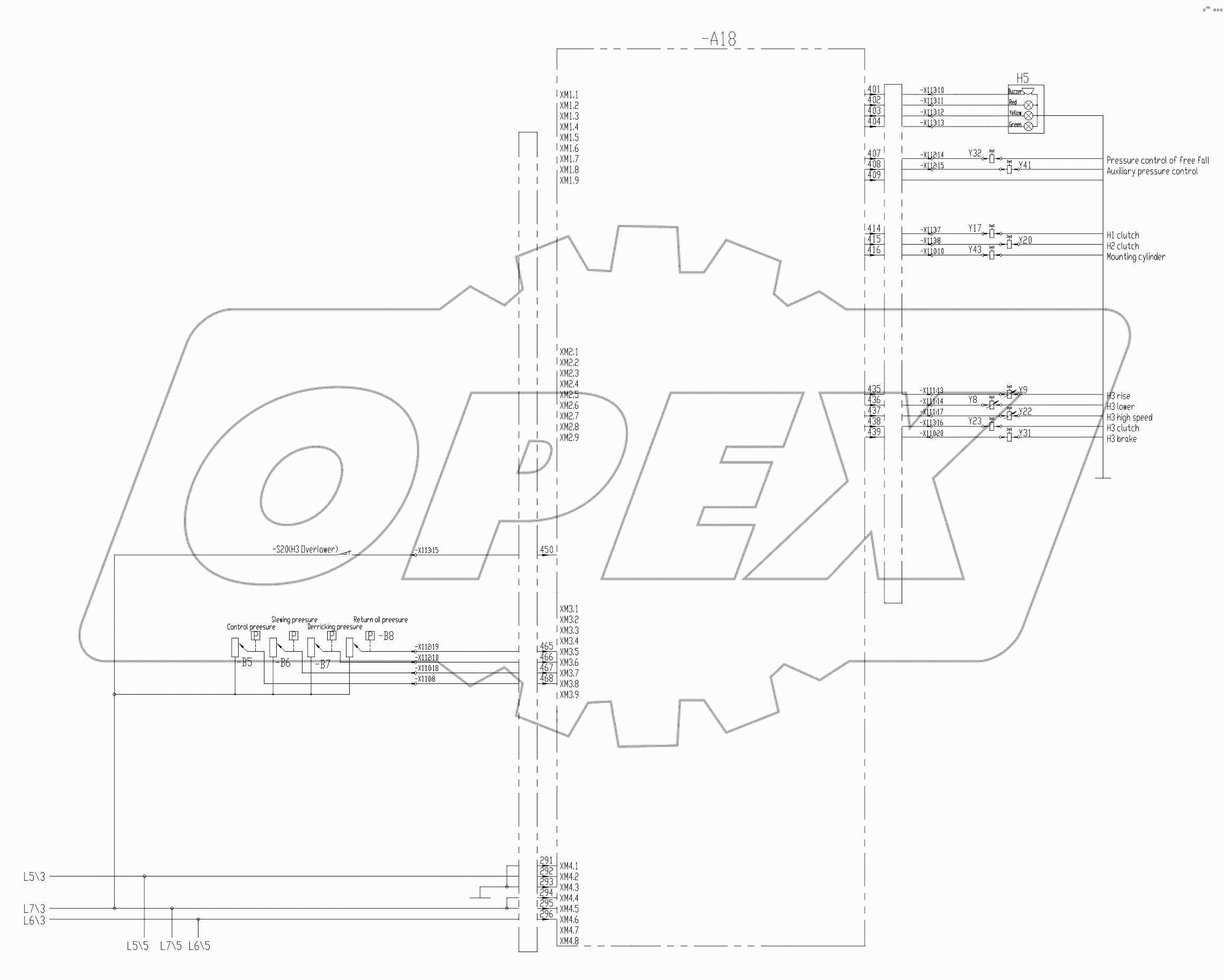 ELECTRICAL SYSTEM DIAGRAM D00663116100001010Y