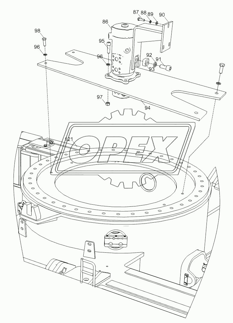 CENTRAL REVOLVING JOINT INSTALLATION D00663004811600000Y 1