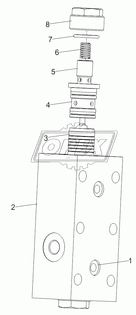 TWO-WAY HYDRAULIC LOCK D1010300280_6500Y