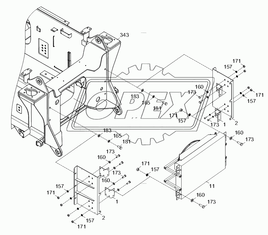 OIL COOLER INSTALLATION D00663114800600000Y