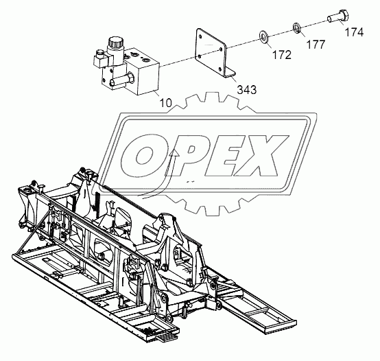 CONSTANT PRESSURE PUMP CONTROL VALVE INSTALLATION D00663114803200000Y