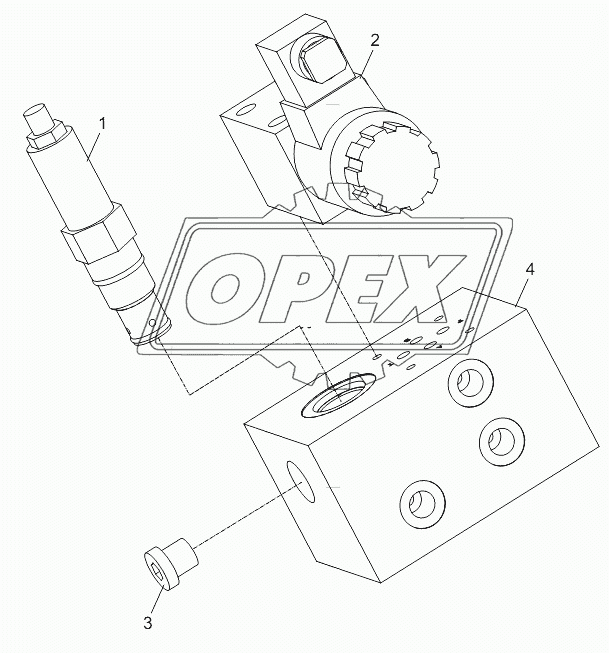 CONTROL VALVE BLOCK D1010303895_100029Y