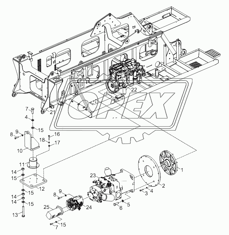 OIL PUMP DRIVE DEVICE D00663113900000000Y