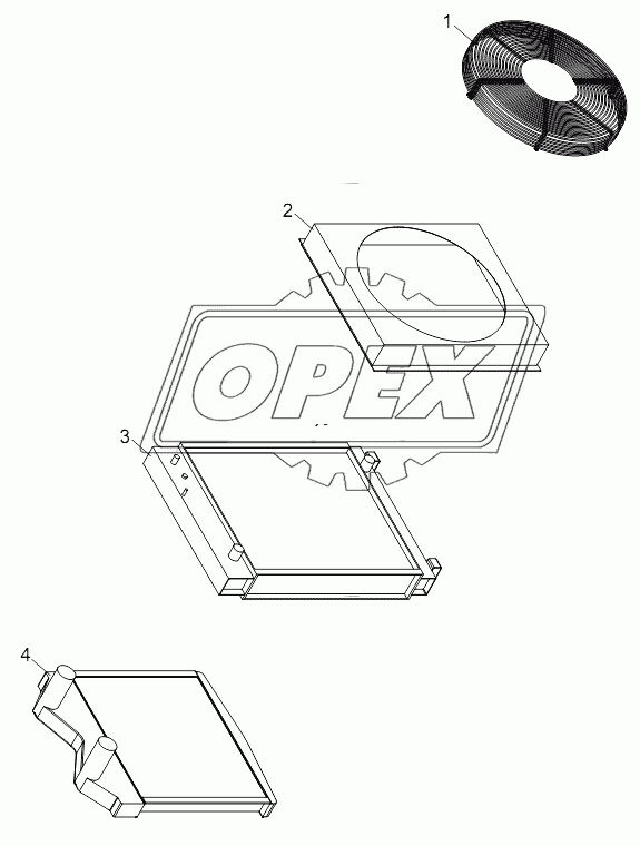 RADIATOR ASSY. D1000300334_100026Y