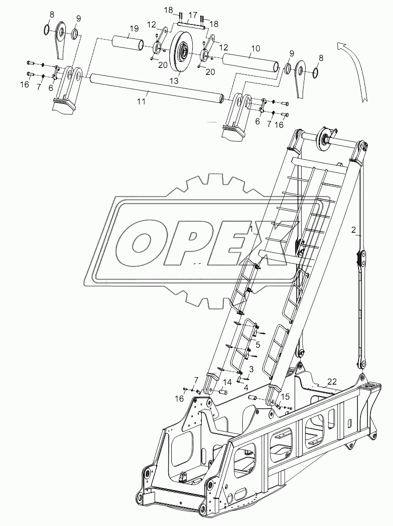 A-FRAME ASSY. D00663111800000000Y