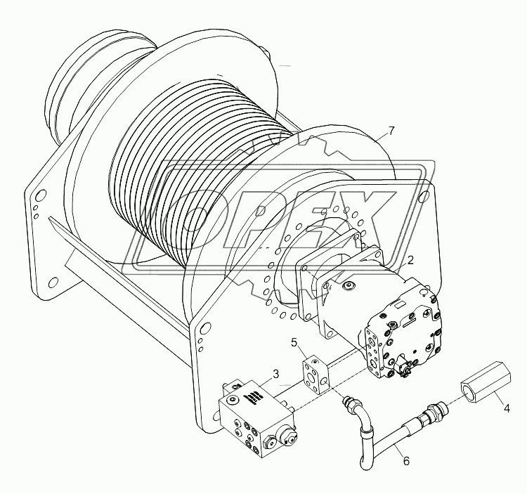 LINDER 210 MOTOR+BUCHER BALANCE VALVE D00663113500210000Y 1