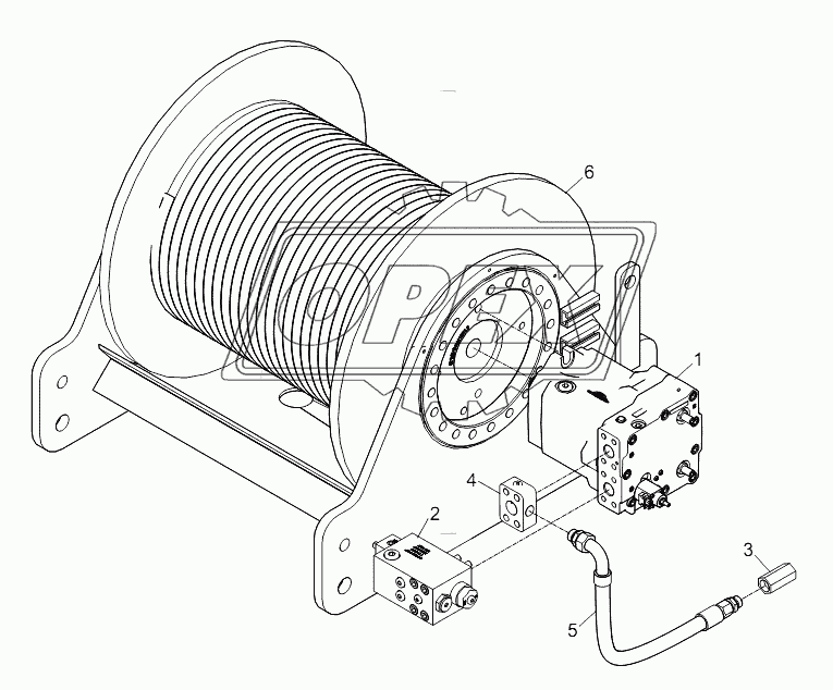 LINDER 165 MOTOR+BUCHER BALANCE VALVE D00663113500430000Y 1