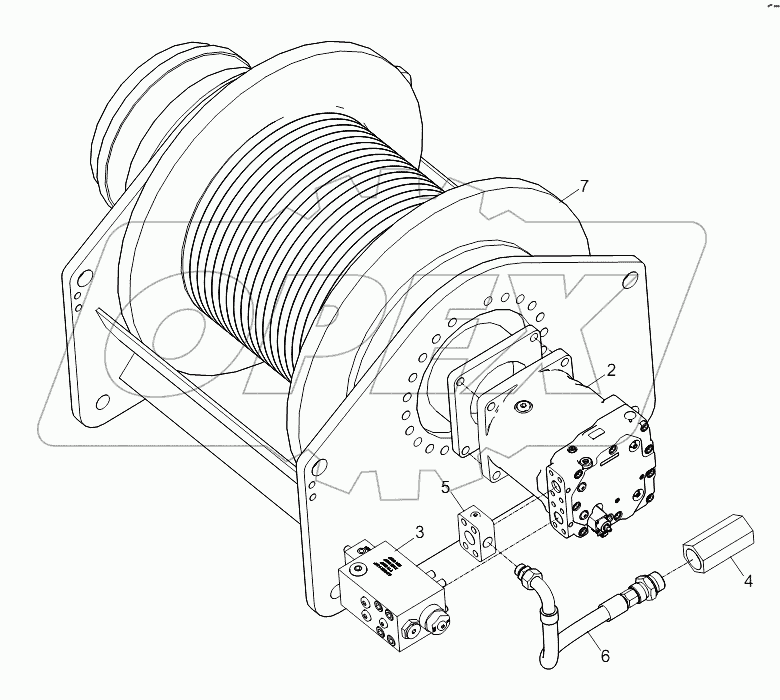 LINDER 210 MOTOR+BUCHER BALANCE VALVE D00663113500210000Y