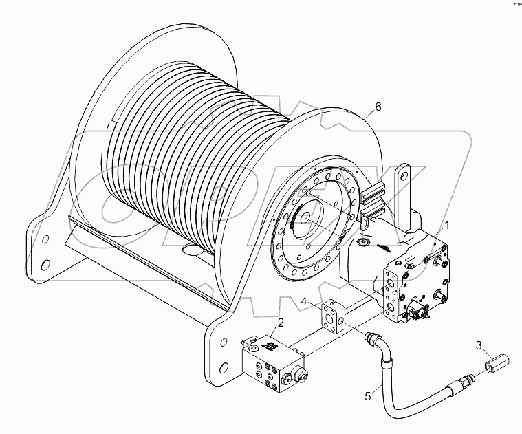 LINDER 165 MOTOR+BUCHER BALANCE VALVE D00663113500430000Y