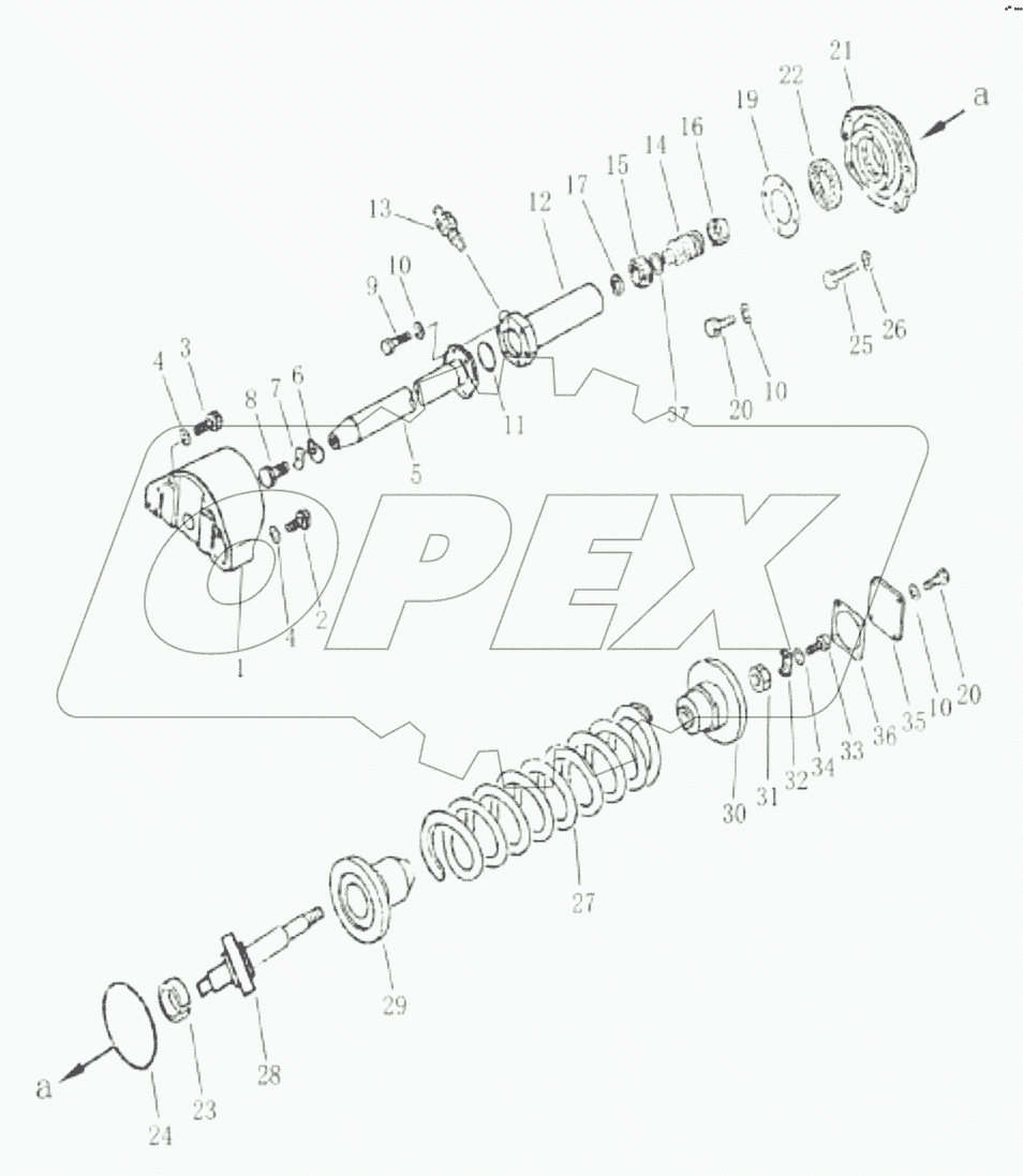  Установка натяжения (004904030A0000000)