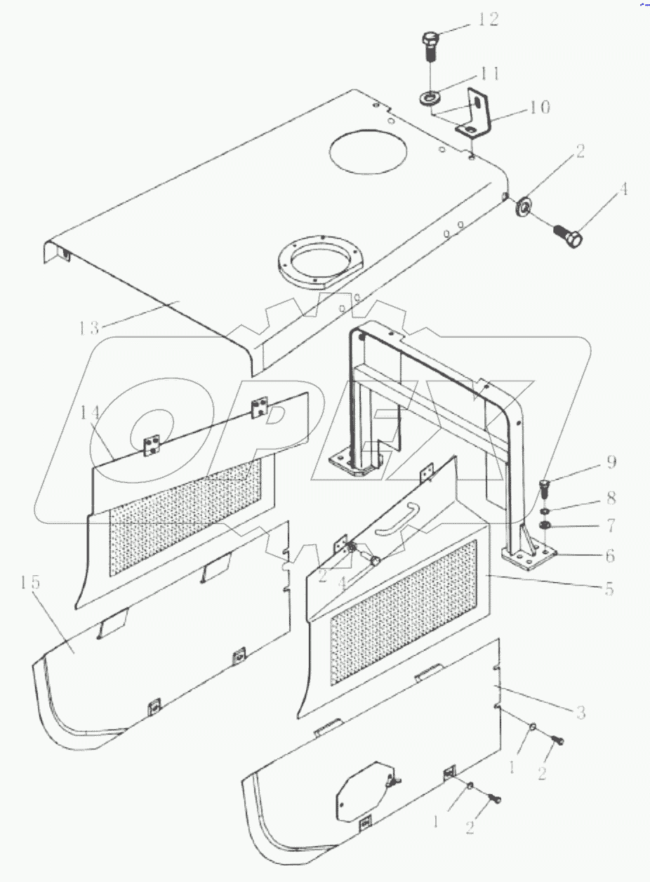  Крышка-капот (004904054A0000000)