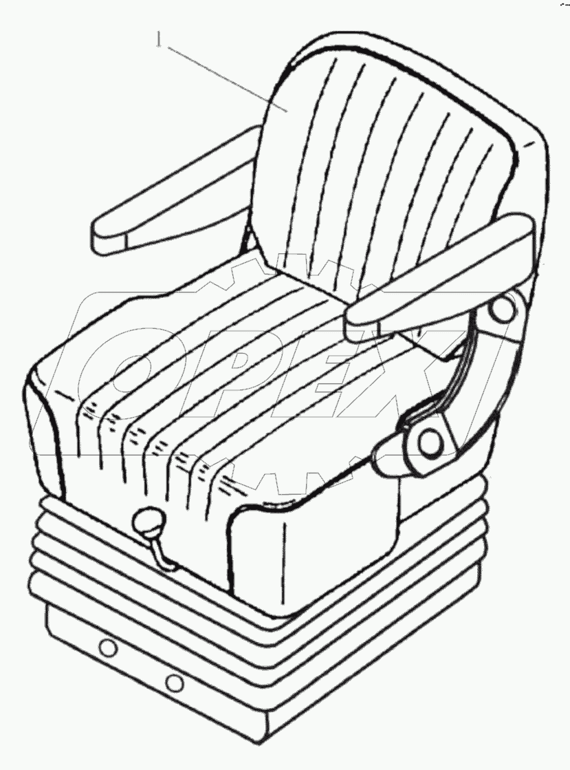  Сиденье водителя (1139900710)