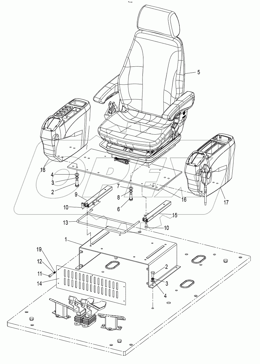 Operator Seat Assy