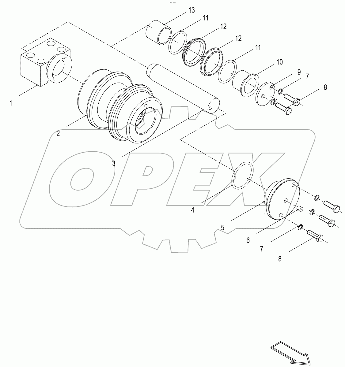  Carrier Roller Assy