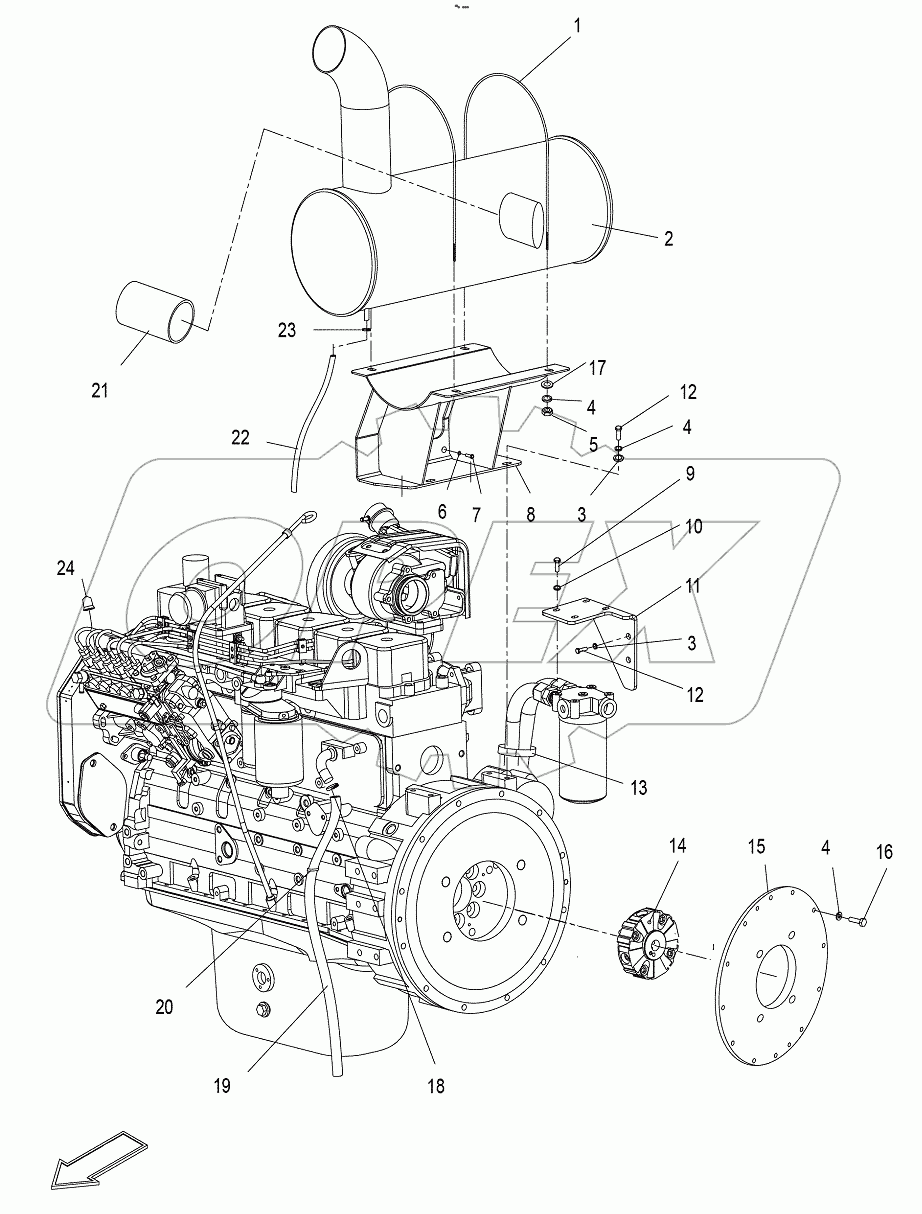  Transmission And Exhaust System