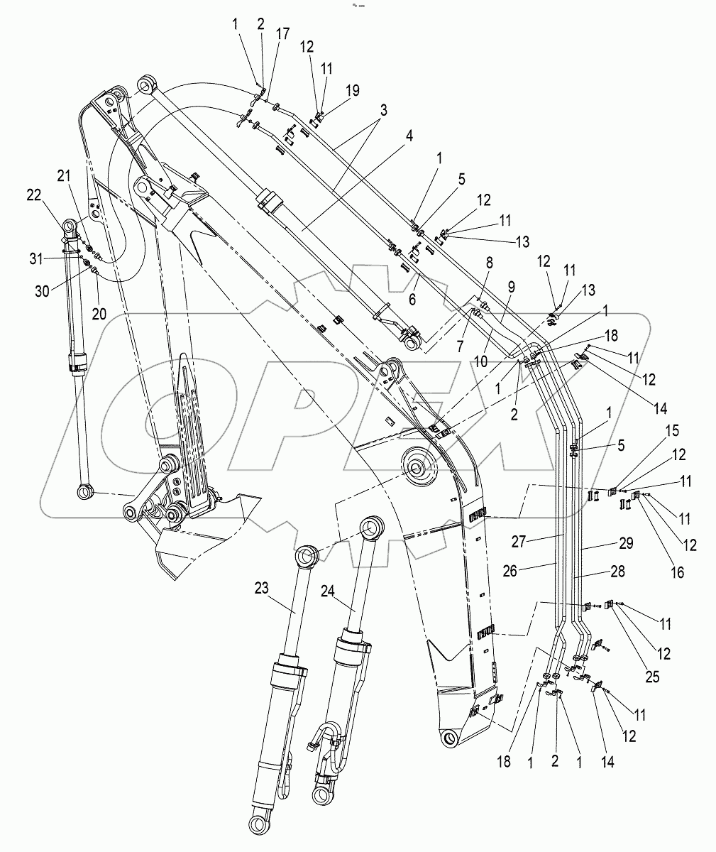  Work Equipment Piping