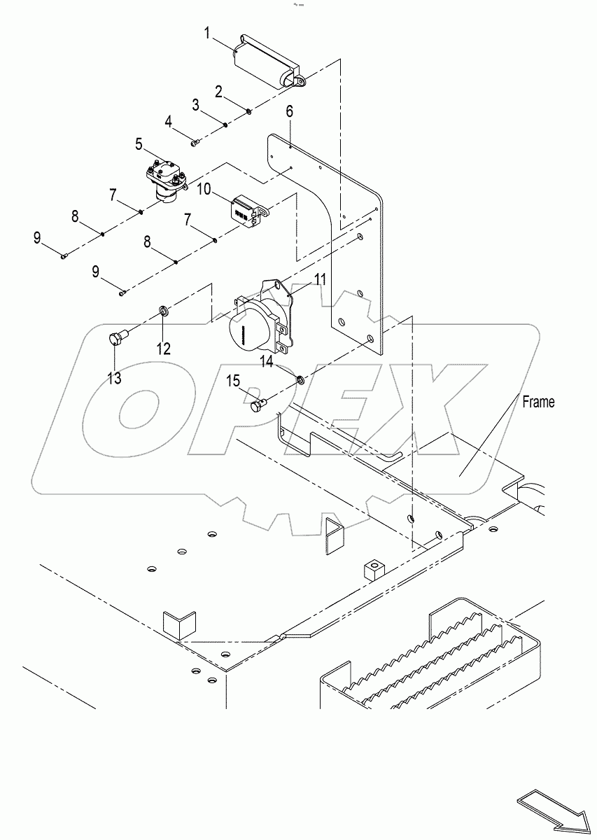  Battery Control Mount