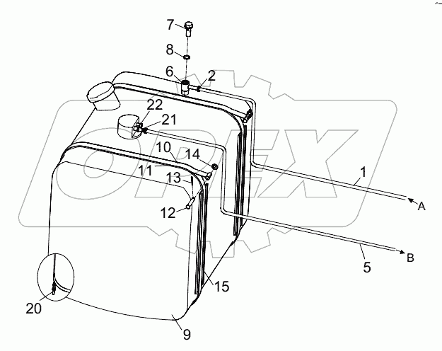  СИСТЕМА ТОПЛИВНАЯ D00671651100000000Z