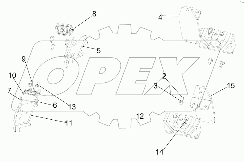  ДВИГАТЕЛЬ (СБОРКА) D00672911000000000Z