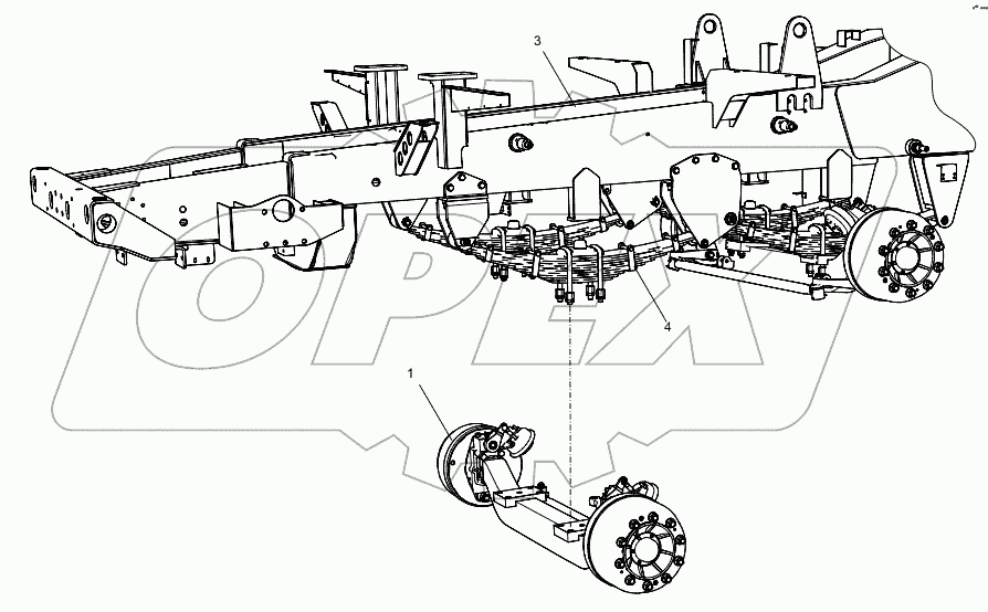  МОСТ ВЕДОМЫЙ УПРАВЛЯЕМЫЙ В СБОРЕ D00672913000200000E