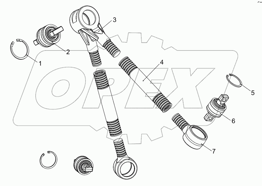  ШТАНГА РЕАКТИВНАЯ D1039904392_101081E