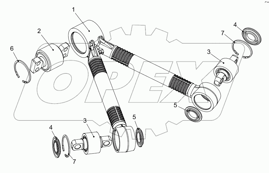  ШТАНГА РЕАКТИВНАЯ D1039904392_101358E