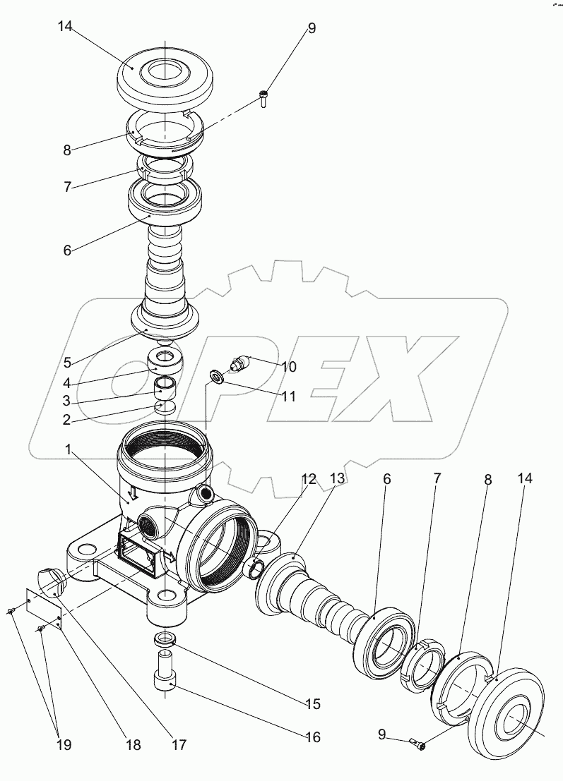  ПРИВОД УГЛОВОЙ D1030700226_101358E