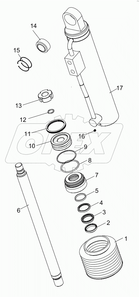  ЦИЛИНДР УСИЛИТЕЛЯ РУЛЕВОГО УПРАВЛЕНИЯ D0067165840080000_6400E