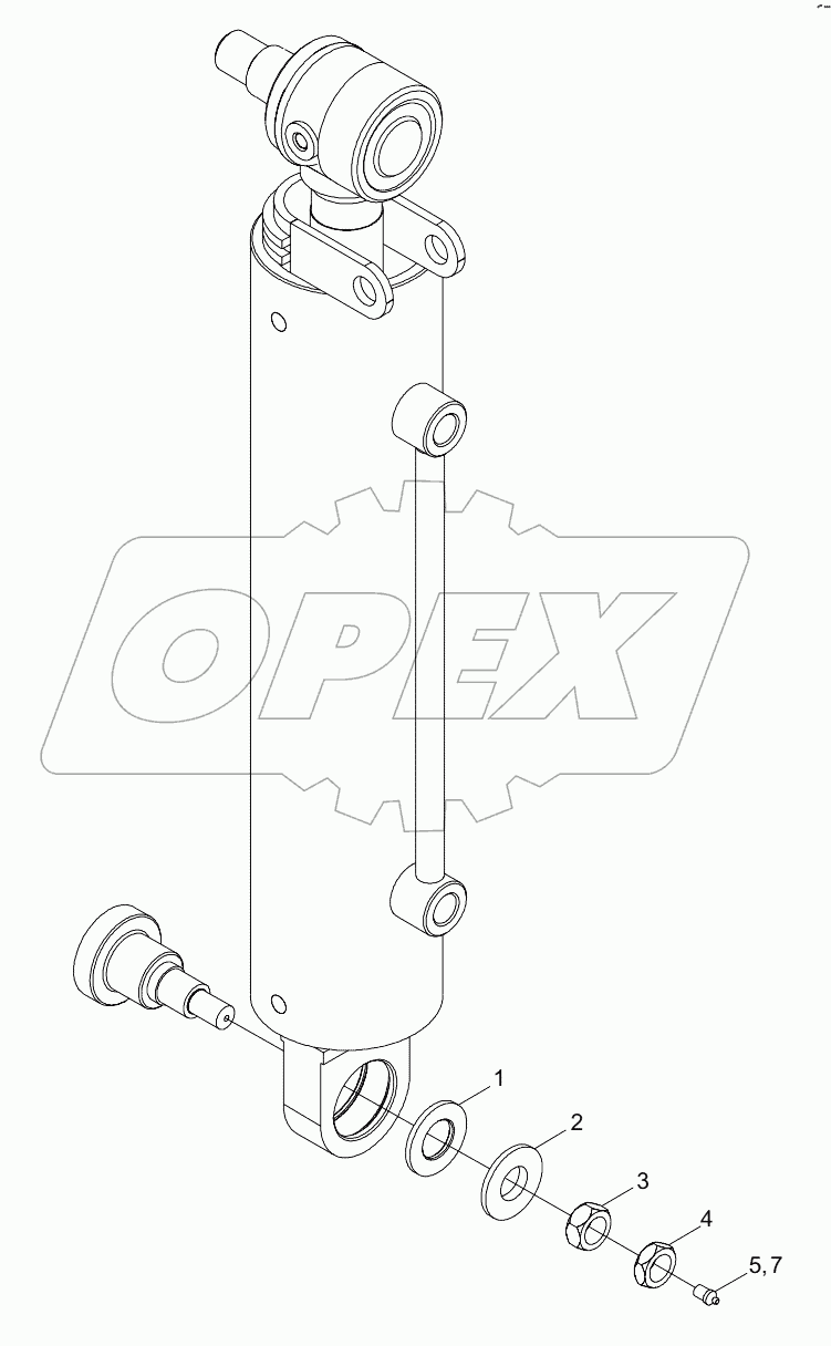 ЦИЛИНДР УСИЛИТЕЛЯ РУЛЕВОГО УПРАВЛЕНИЯ (СБОРКА) D00670603401000000E