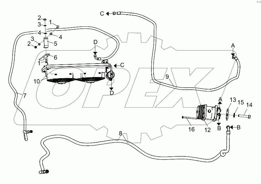  СИСТЕМА КОНДИЦИОНИРОВАНИЯ ВОЗДУХА D00671657610200000E
