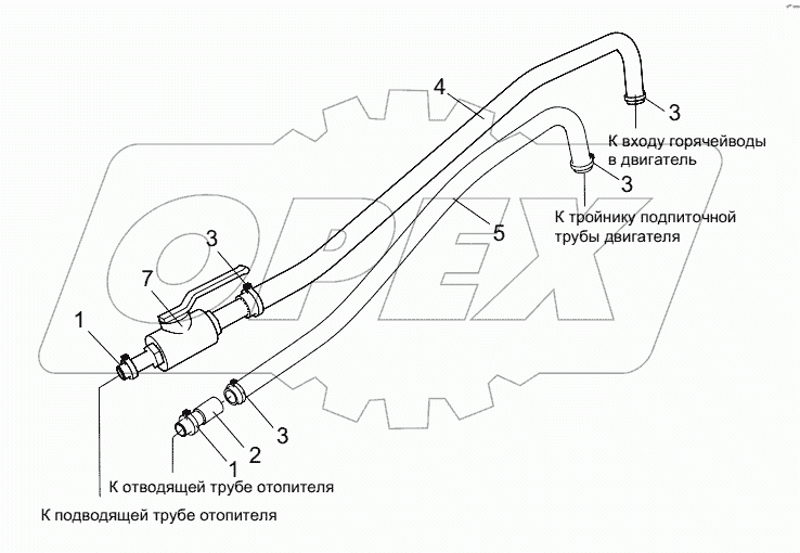  СИСТЕМА ОТОПЛЕНИЯ D00672227600400000E
