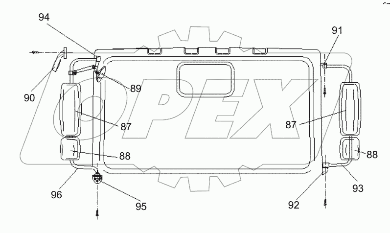  ВОДИТЕЛЬСКИЙ КАБИНЕТ D1130000889_102383E