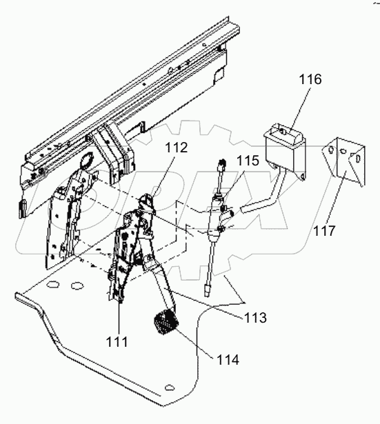  ВОДИТЕЛЬСКИЙ КАБИНЕТ D1130000889_102383E