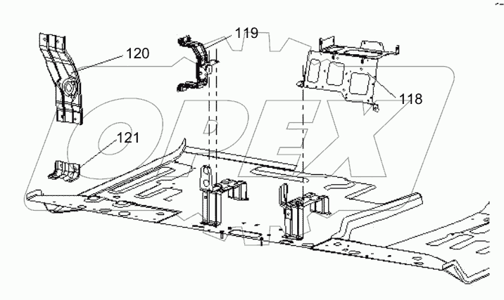  ВОДИТЕЛЬСКИЙ КАБИНЕТ D1130000889_102383E