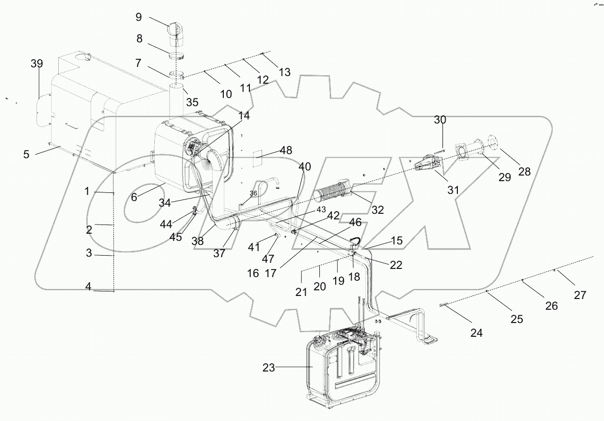  СИСТЕМА ВЫПУСКА D00672911200000000Z